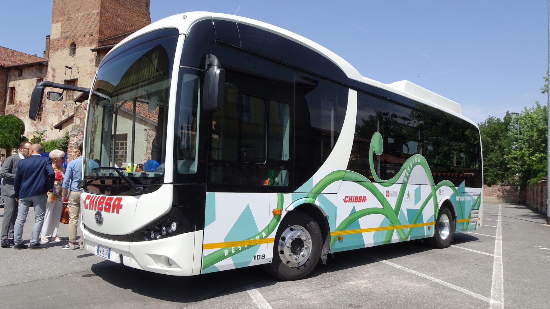 Chiesa Viaggi mette in campo l'elettrico a Carmagnola Autobus Web